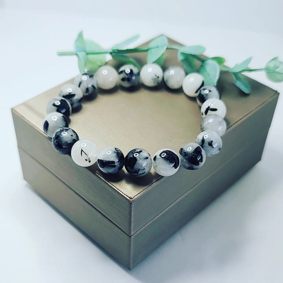 Rutilated Quartz bracelet - Picture 3 of 4